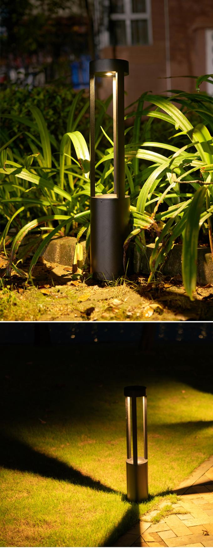 Λαμπτήρας χορτοταπήτων των οδηγήσεων κραμάτων αργιλίου για τον υπαίθριο φωτισμό κήπων χορτοταπήτων 12W/24W