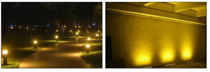 Σύγχρονο τοπίων φως χορτοταπήτων τεσσάρων κατεύθυνσης IP65 υπαίθριων 4W αργιλίου υλικό οδηγήσεων ΣΠΑΔΊΚΩΝ και φως κήπων